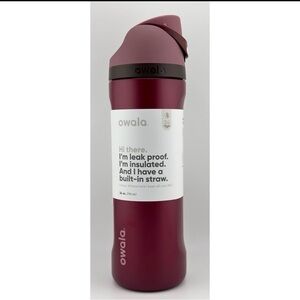 Owala 24oz Poinsettia Water Bottle